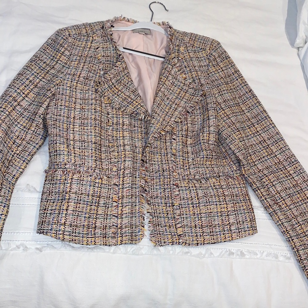 Tweed jacket-Colorful